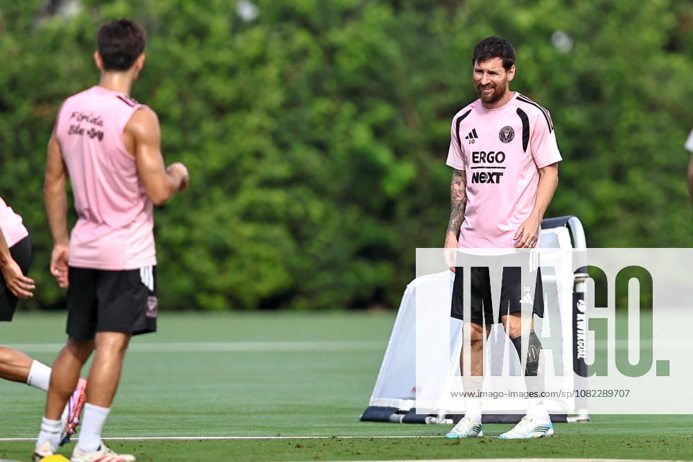 FORT LAUDERDALE, FL - SEPTEMBER 2: Leo Messi (10) of Inter Miami CF is seen during an Inter Miami Training Session at Florida Blue Training Center on September 2, 2026 in Fort Lauderdale, Florida. (Photo by Chris Arjoon Icon Sportswire) SOCCER: SEP 2 Inter Miami CF Training Icon2609020000017