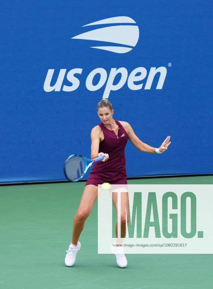 Karolina Pliskova in second round action 2026 US Open, Day Four, USTA Billie Jean King National Tennis Center, New York, USA - 02 Sep 2026New York USTA Billie Jean King National T New York (NY) United States of America