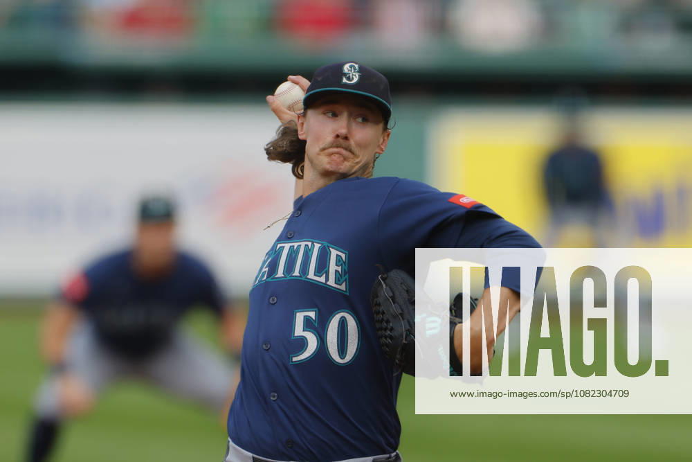 Seattle Mariners pitcher Bryce Miller delivers during the first inning against the Boston Red Sox at Fenway Park in Boston, Massachusetts on Wednesday, September 2, 2026. BOP20260902004 CJxGUNTHER