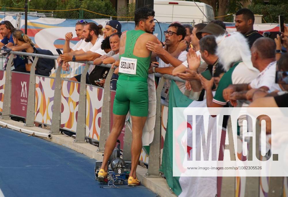 Kaylia Nemour Won Her Third Gold Medal At The JM-2026 Algerian athlete Djamel Sedjati wins the gold medal in the 800 meters during the 2026 Mediterranean Games in Taranto, Italy, on September 1, 2026. Taranto Italy