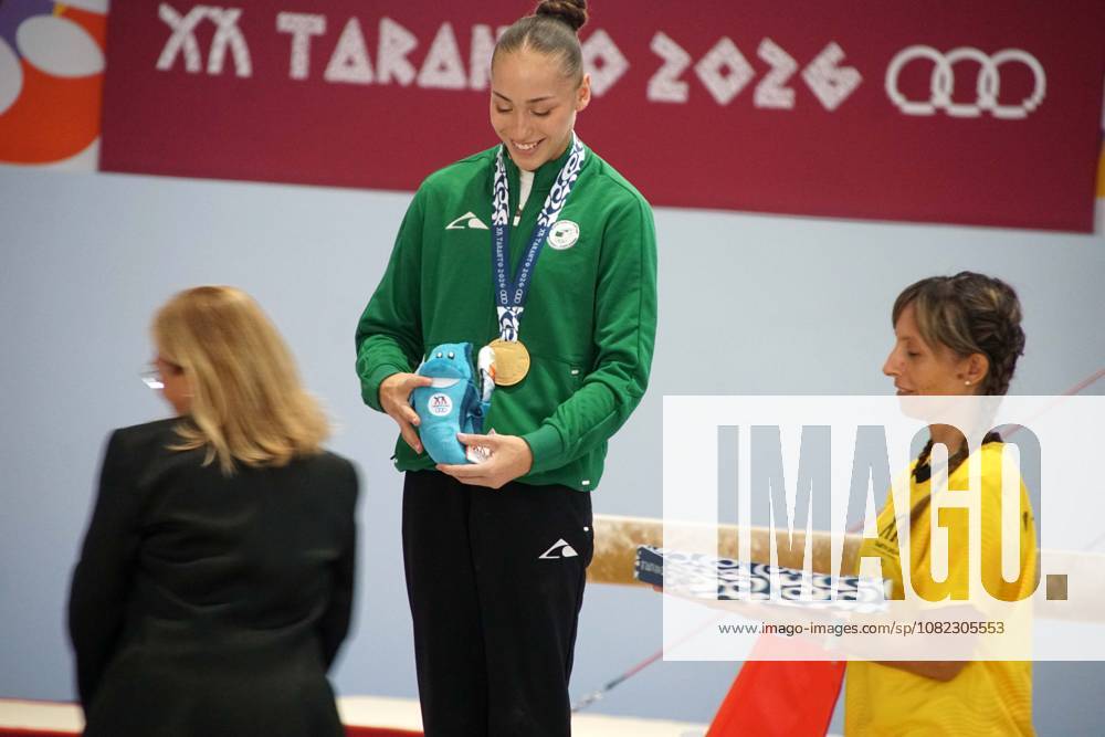 Kaylia Nemour Won Her Third Gold Medal At The JM-2026 Algerian Olympic champion Kaylia Nemour wins two gold medals in artistic gymnastics during the 2026 Mediterranean Games in Taranto, Italy, on September 2, 2026. Algeria ranks ninth in the provisional medal standings with a total of 36 medals, including 10 gold, 7 silver and 19 bronze. Taranto Italy
