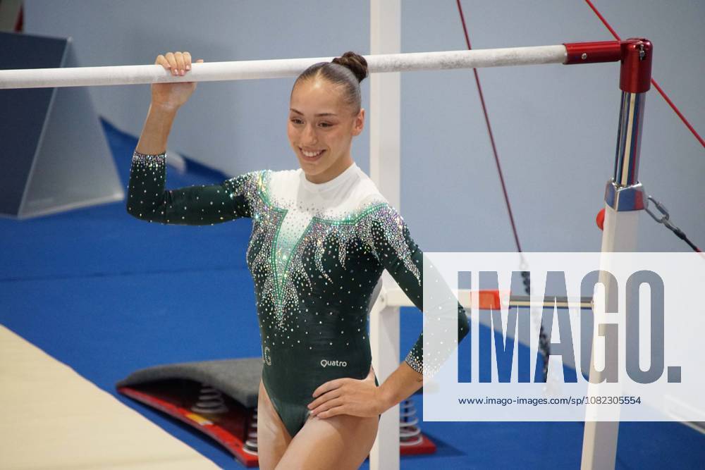 Kaylia Nemour Won Her Third Gold Medal At The JM-2026 Algerian Olympic champion Kaylia Nemour wins two gold medals in artistic gymnastics during the 2026 Mediterranean Games in Taranto, Italy, on September 2, 2026. Algeria ranks ninth in the provisional medal standings with a total of 36 medals, including 10 gold, 7 silver and 19 bronze. Taranto Italy