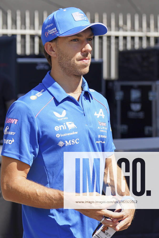 FORMULA 1 ITALIAN GRAND PRIX 2026 Pierre Gasly (FRA) Alpine in the paddock during the Formula 1 Pirelli Italian Grand Prix 2026, Round 13 of the 2026 Formula 1 World Championship, WM, Weltmeisterschaft from 4th - 6th September 2026 at the Monza Circuit, Monza, Italy. Credit: Robbie Hoad Every Second Media Editorial use only. All images are copyright Every Second Media Limited. No images may be reproduced without prior permission.
