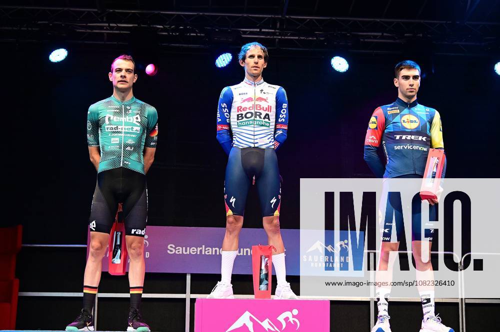 Sauerland Tour 2026 International Stage Race Stage 1 Winner: Ben Zwiehoff (Red Bull Bora hansgrohe Rookies) 2nd Place: Miguel Heidemann (Rembe rad net) 3rd Place: Enaut Urkaregi (Lidl Trek Future Racing)