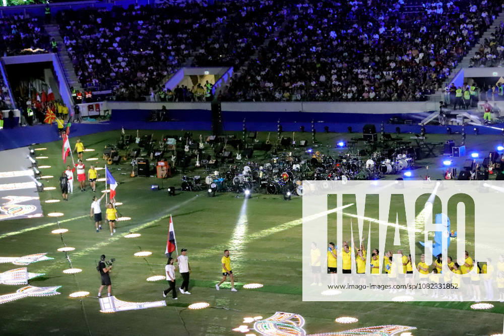 IPA88086519 - 2026 Mediterranean Games Closing Ceremony in Taranto. During the 20th Mediterranean Games, Mediterranean Games in Taranto, Italy