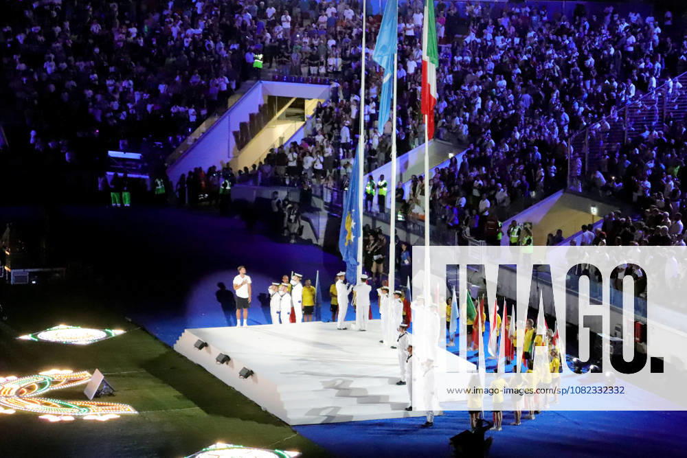 OTHER - Mediterranean Games - 20th Mediterranean Games Photo by IPA ABACAPRESS.COM88086535 - 2026 Mediterranean Games closing ceremony in Taranto. During the 20th Mediterranean Games, held in Taranto, Italy, on September 3, 2026 Taranto Italy