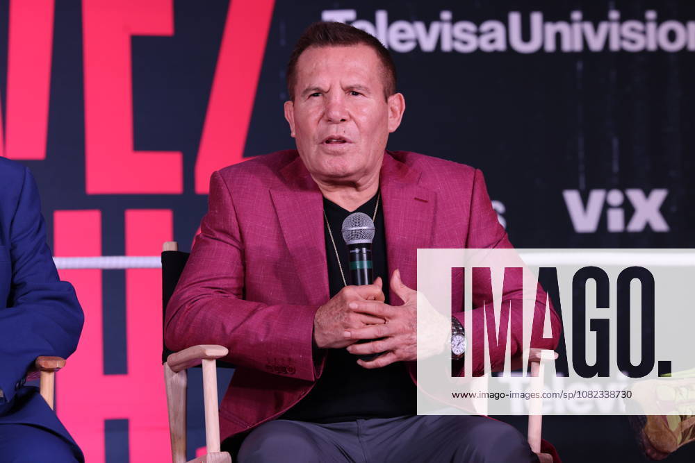 Chavez v Chavez Documentary Series press conference, PK, Pressekonferenz Former Mexican boxer Julio Cesar Chavez speaks during the press conference for the ViX Original documentary series Chavez v. Chavez at Videocine. on September 3, 2026 in Mexico City, Mexico. (Photo by Yamak Perea Eyepix Group)