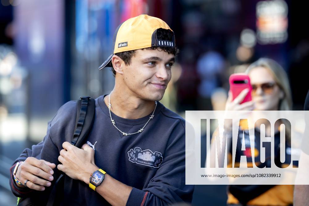 MONZA - Lando Norris (McLaren) ahead of the first free practice session at the Autodromo di Monza ahead of the Italian Grand Prix. SANDER KONING ANP ANPxSportx IVx 567024708 originalFilename: 567024708