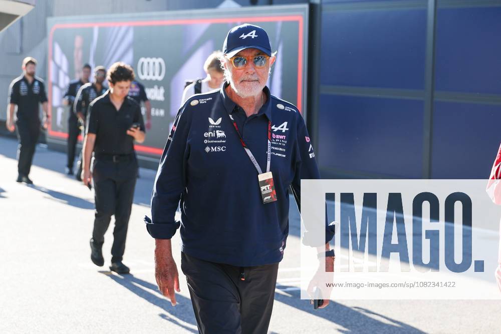 Team Principal Flavio Briatore, BWT Alpine, Free Practice 1, Italian Grand Prix, Motorsports, Men, Formula 1, September 4, 2026, Monza, Lombardy, Italy