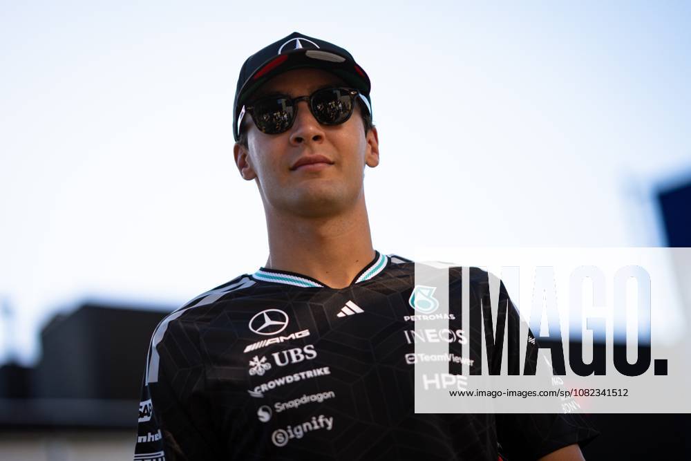 George Russell (GBR) (Mercedes-AMG Petronas F1 Team) in the paddock before free practice 1 of the Formula 1 Pirelli Italian Grand Prix 2026 at the Autodromo Nazionale Monza. Monza Italy - ZUMAs197 20260904_aaa_s197_014