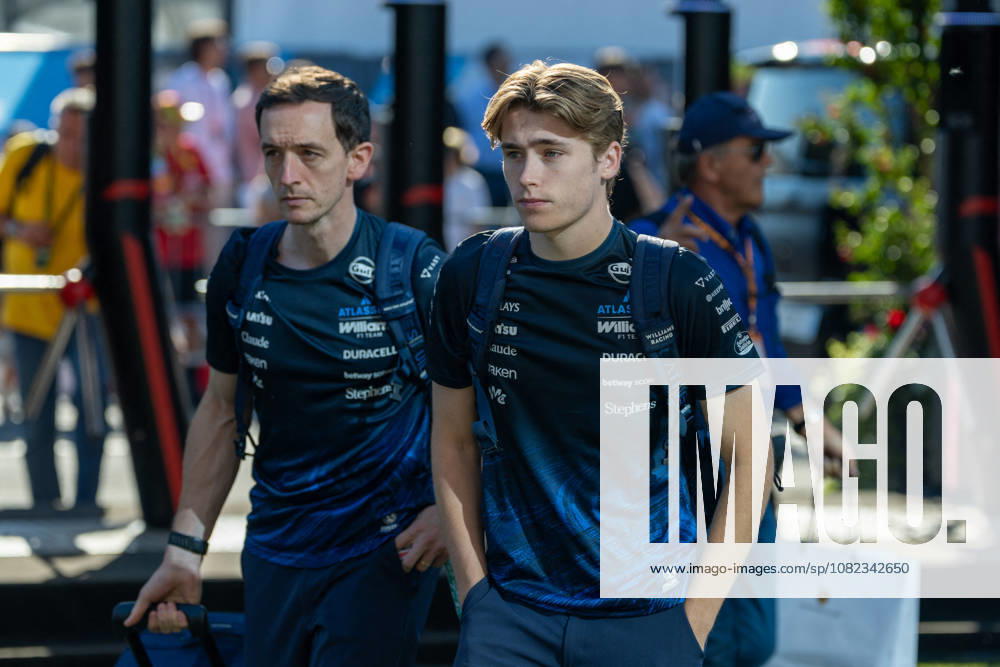 MOTORSPORTS - Formula 1 - 2026 Italian Grand Prix Photo by IPA ABACAPRESS.COM88099384 - Luke Browning (GBR), reserve driver for the Atlassian Williams F1 Team, during the 2026 Formula 1 Pirelli Italian Grand Prix at the Autodromo Nazionale Monza in Monza, Italy. Round 15 of 24 in the 2026 FIA Formula One World Championship, WM, Weltmeisterschaft held September 4–6, 2026. The Autodromo Nazionale Monza, the Temple of Speed, is the fastest circuit on the calendar and home to the tifosi. Italy Italy