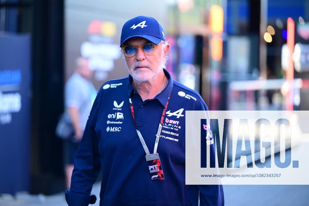 F1 Grand Prix of Italy - Practice Flavio Briatore walks during the free practice session of the Formula 1 Italian Grand Prix at the Autodromo Nazionale di Monza in Monza, Italy, on September 4, 2026. Monza Lombardy Italy