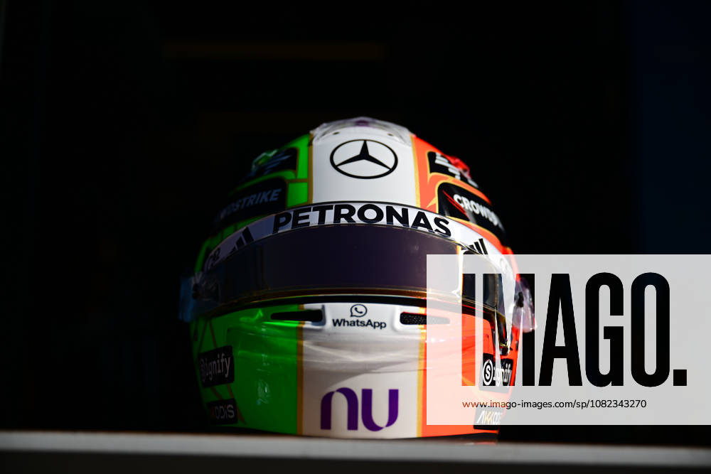 F1 Grand Prix of Italy - Practice Andrea Kimi Antonelli s special helmet during the free practice session of the Formula 1 Italian Grand Prix at the Autodromo Nazionale di Monza in Monza, Italy, on September 4, 2026. Monza Lombardy Italy