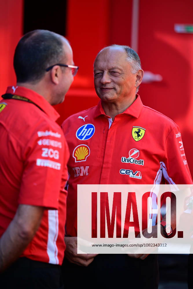 F1 Grand Prix of Italy - Practice Frederic Vasseur attends the Formula One Italian Grand Prix at Monza Circuit in Monza, Italy, on September 3, 2026. Monza Lombardia Italy