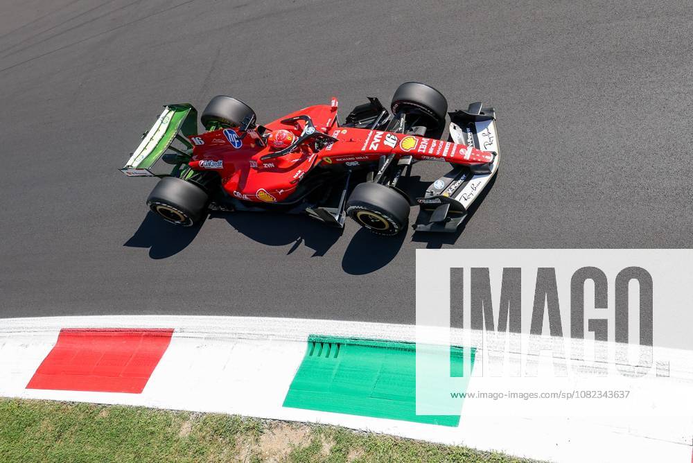 Charles Leclerc, Scuderia Ferrari HP 16, Free Practice 1, Italian Grand Prix, Motorsports, Men, Formula 1, September 4, 2026, Monza, Lombardy, Italy