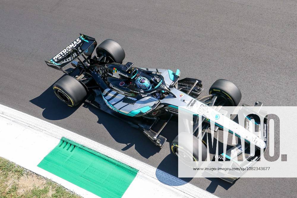 George Russell, Mercedes AMG Petronas 63, Free Practice 1, Italian Grand Prix, Motorsports, Men, Formula 1, September 4, 2026, Monza, Lombardy, Italy
