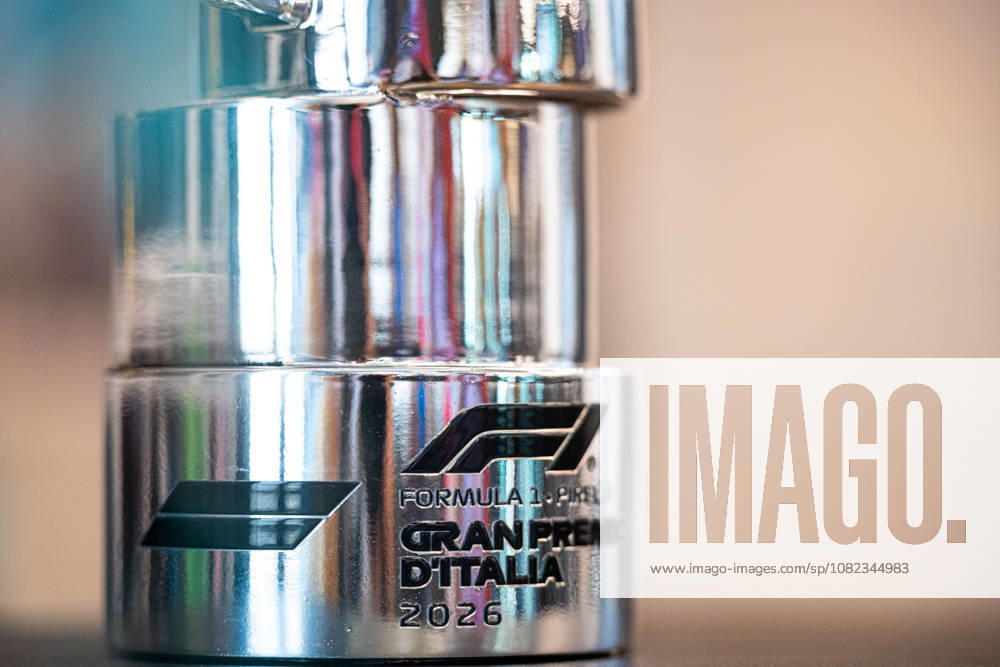 IPA88102842 - FRAGILE, Italian Grand Prix Trophy - 2026 F1 Italian Grand Prix. Monza, Italy, on September 4, 2026.