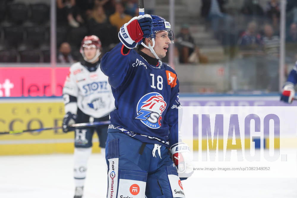 Zurich, SWITZERLAND, Swiss Life Arena, 2026–2027 Ice Hockey Season, Exhibition Game: ZSC Lions vs. Schwenninger Wild Wings, Nicolas Baechler, ZSC Lions