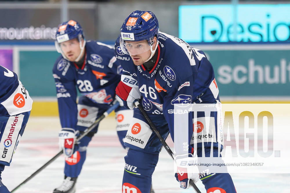 Zurich, SWITZERLAND, Swiss Life Arena, 2026–2027 Ice Hockey Season, Exhibition Game: ZSC Lions vs. Schwenninger Wild Wings, Dean Kukan, ZSC Lions