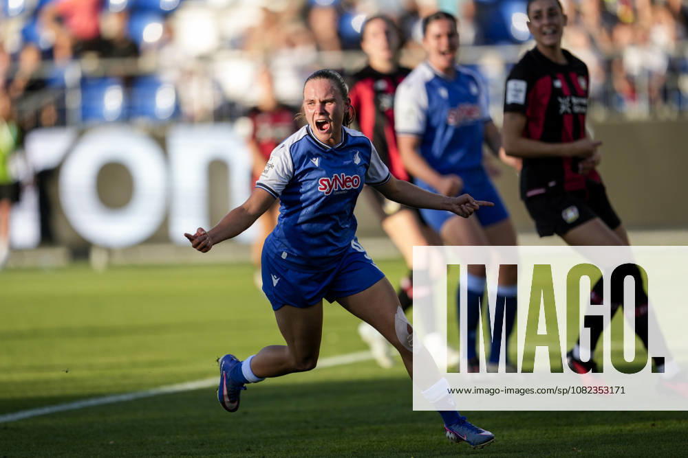 Goal scorer Marie Steiner (TSG), 9, player, players of TSG 1899 Hoffenheim, celebrates the goal that tied the game at 1-1, Celebration, celebrating, goal celebration, goal scored, celebrating the goal, goal, celebration, celebrating the goal, joy, happiness, happy, optimistic, positive, game scene, highlight, still image, single photo, action, 04 09 2026, Sinsheim, Hoffenheim, Germany, soccer, Google Pixel Women’s Bundesliga, TSG 1899 Hoffenheim vs. Bayer 04 Leverkusen, DFB and DFL regulations prohibit any use of photographs as image sequences and or quasi-video