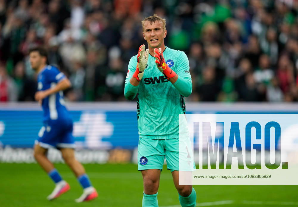 Hans Bernat, Karlsruher SC, 1 (GER), Hannover 96 vs. Karlsruher SC, 2. Bundesliga, Matchday 4, 2026–27 season, Heinz von Heiden Arena, Hannover, September 4, 2026 DFL regulations prohibit any use of photographs as image sequences and or quasi-video GER, Hannover 96 vs. Karlsruher SC, 2. Bundesliga, Matchday 4, 2026–27 season, September 4, 2026, Hannover
