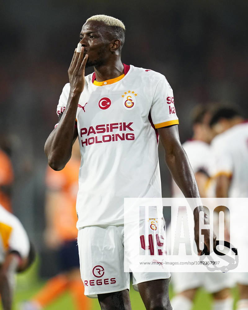 Istanbul Basaksehir FK v Galatasaray SK - Trendyol Super Lig ISTANBUL, TURKIYE - SEPTEMBER 04: Victor Osimhen of Galatasaray celebrates after scoring his team s first goal during the Trendyol Super Lig match between Istanbul Basaksehir FK and Galatasaray SK at Basaksehir Fatih Terim Stadium on September 4, 2026 in Istanbul, Turkiye. Istanbul Basaksehir Fatih Terim Stadium Istanbul Turkiye