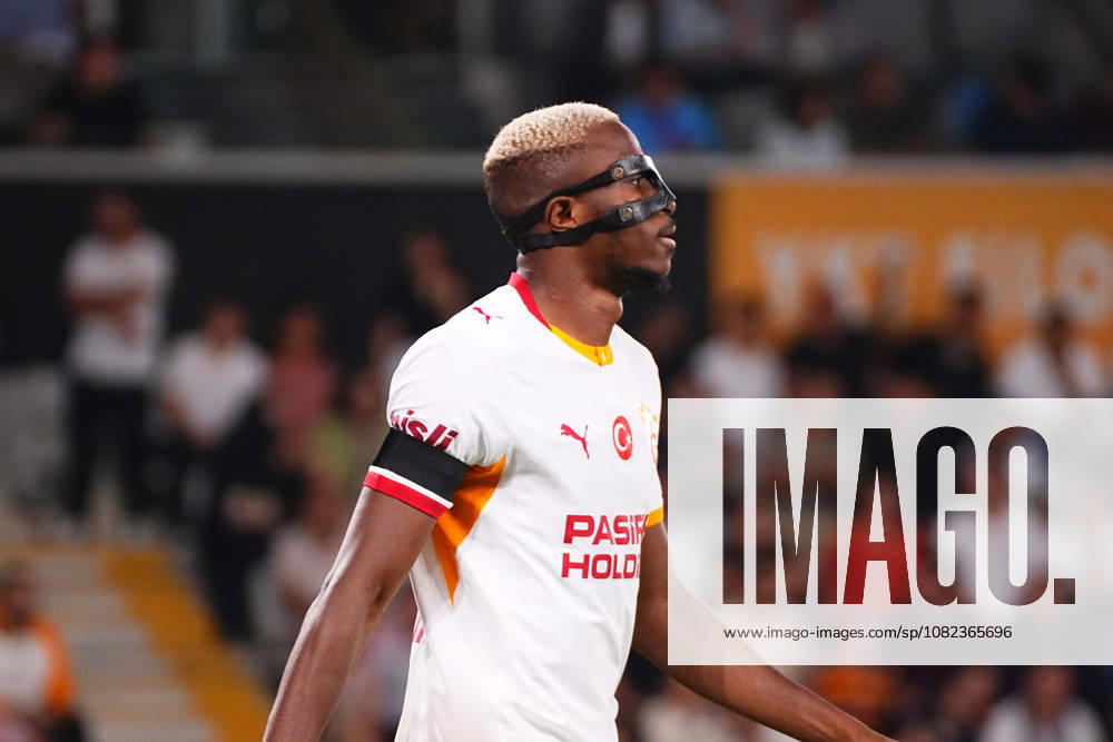 Victor Osimhen of Galatasaray SK during the Turkish Super League 2026 27 match between Baseaksehir FK and Galatasaray SK at Basaksehir Fatih Terim Stadium, 2026 in Istanbul, Turkey. Istanbul Basaksehir Turkey