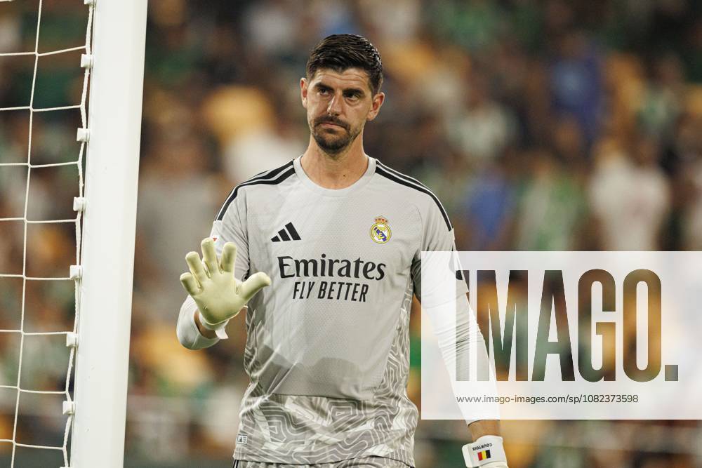 Goalkeeper Thibaut Courtois (Real Madrid) seen in action during LaLiga EA SPORTS 2026 2027 game between teams of Real Betis Balompie and Real Madrid.Final Score: Real Betis Balompie 1-0 Real Madrid Seville Spain - ZUMAs197 20260904_aaa_s197_371