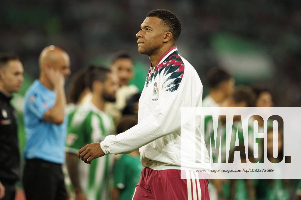 Kylian Mbappe Lotin (Real Madrid) seen in action during LaLiga EA SPORTS 2026 2027 game between teams of Real Betis Balompie and Real Madrid.Final Score: Real Betis Balompie 1-0 Real Madrid Seville Spain - ZUMAs197 20260904_aaa_s197_383