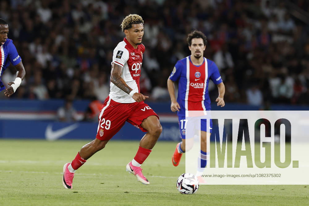 Paris BRUNNER of AS MONACO in action during League 1 McDonald s, Day 03 match between PSG and AS MONACO at Parc Des Princes stadium - on September 04 2026. Paris - France Paris France - ZUMAb253 20260904_zsp_b253_029