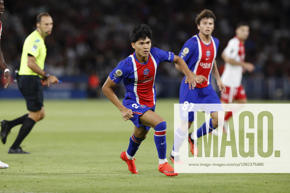 Dro FERNoÂNDEZ of Paris Saint Germain in action during League 1 McDonald s, Day 03 match between PSG and AS MONACO at Parc Des Princes stadium - on September 04 2026. Paris - France Soccer 2026, League 1 McDonaldâ€⠢S PSG 1:2 AS MONACO - ZUMAb253 20260904_zsp_b253_088