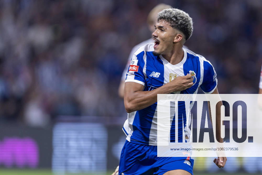 FC Porto v Moreirense FC - Primeira Liga William Gomes of FC Porto celebrates his goal during the FC Porto vs. Moreirense FC match for the Liga Portugal Betclic 2026 27 at Estadio do Dragao in Porto, Portugal, on September 4, 2026. Porto Porto Portugal