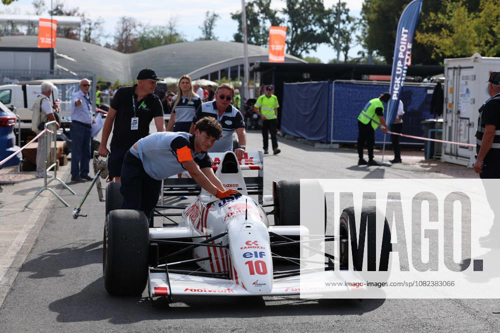 Monza, Italy, September 3–6, 2026, 2026 FIA Formula 1 World Championship, Italian Grand Prix, Monza, Friday, 2nd Free Practice. Pictured: Bernd Schneider s Footwork Formula 1 car at the Autodromo Nazionale di Monza.