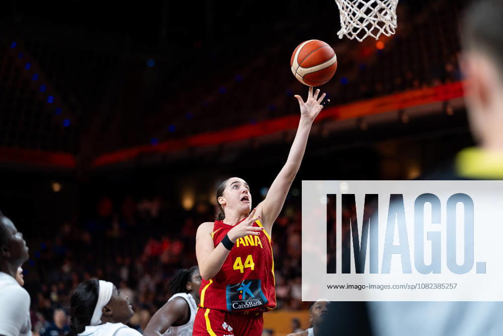 Iyana Martin of Spain, 44, making a layup, GER, Mali vs. Spain, Basketball, 2026 FIBA Women’s World Cup, Group Stage, Matchday 2, September 5, 2026, GER, Mali vs. Spain, basketball, 2026 FIBA Women s World Cup, group stage, Matchday 2, September 5, 2026, Berlin