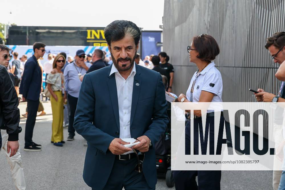 FIA President Mohammed bin Sulayem, Free Practice 3, Italian Grand Prix, Motorsports, Men, Formula 1, September 5, 2026, Monza, Lombardy, Italy