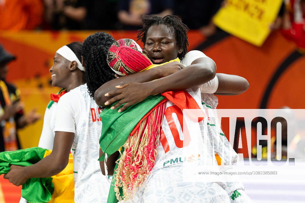 Maimouna Haidara (Mali, 10) celebrates with Aminata Sangare (Mali, 02), GER, Mali vs. Spain, Basketball, 2026 FIBA Women’s World Cup, Group Stage, Matchday 2, September 5, 2026, GER, Mali vs. Spain, Basketball, 2026 FIBA Women’s World Cup, Group Stage, Matchday 2, September 5, 2026, Berlin