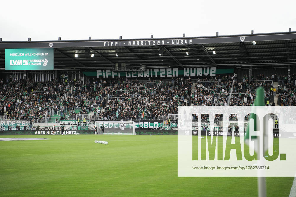 Germany 3rd Division 2026–2027, Matchday 4: SC Preußen Münster vs. TSV Havelse, Saturday, September 5, 2026, LVM Preußenstadion, Münster, North Rhine-Westphalia, Germany, Fiffi Gerritzen Stand, new grandstand