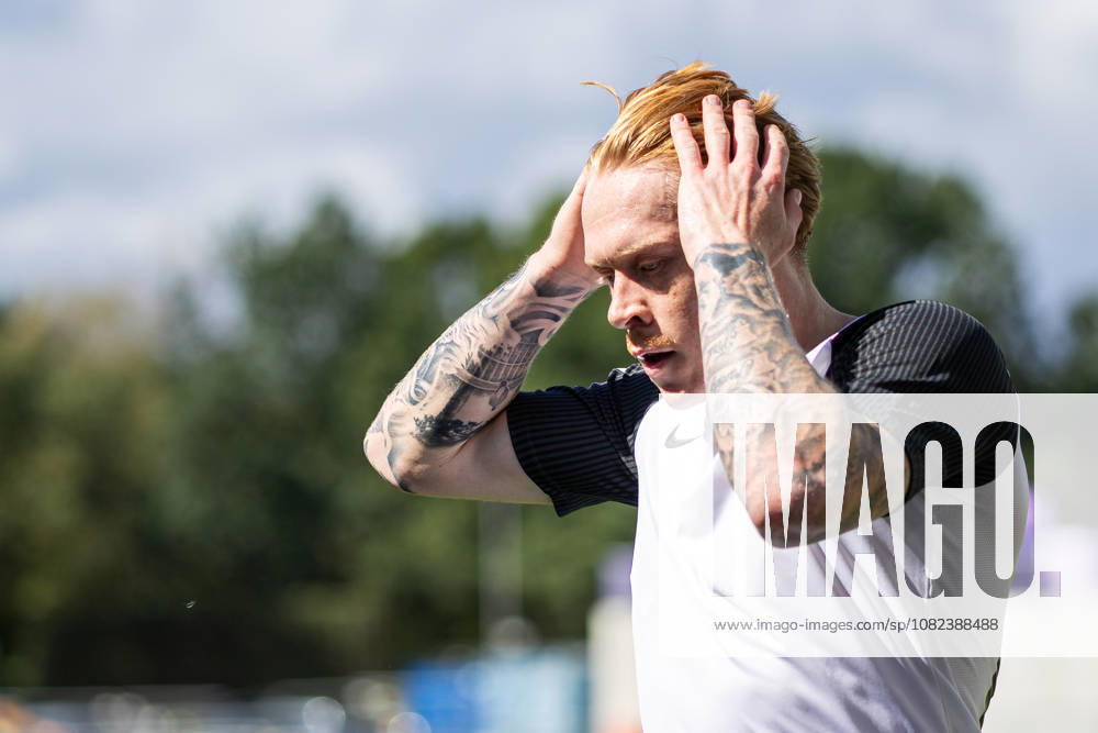 Leon Sommer Deiss, TSV Havelse, 22, is upset; GER, SC Preussen Münster vs. TSV Havelse, Soccer, 3rd League, Matchday 4, 2026–2027 season, September 5, 2026 DFL regulations prohibit the use of photographs as image sequences and or quasi-video GER, SC Preussen Münster vs. TSV Havelse, soccer, 3rd League, Matchday 4, 2026–2027 season, September 5, 2026, Münster