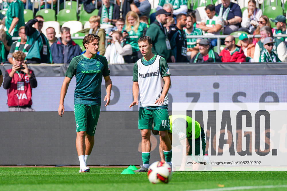 Youri Regeer, Werder Bremen, 44, Germany, Soccer, Bundesliga, 2026–27 Season, Matchday 2, September 5, 2026, Werder Bremen vs. RB Leipzig, Weserstadion, Bremen