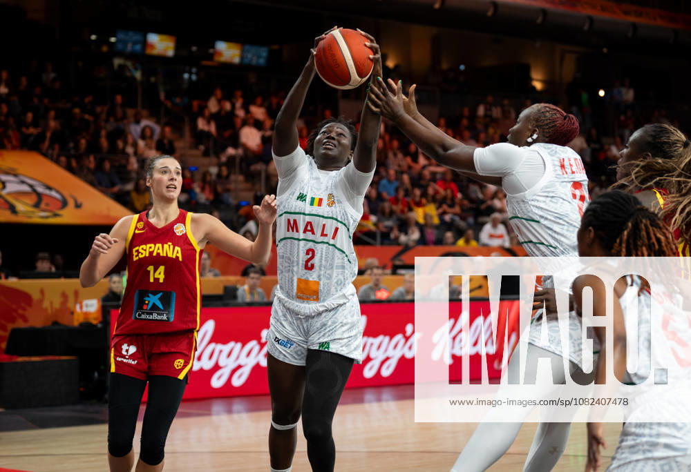 Mali v Spain: Group A - FIBA Women s Basketball World Cup Germany 2026 Aminata Sangare plays during the FIBA Women s Basketball World Cup 2026 match between Mali and Spain in Berlin, Germany, on September 5, 2026. Berlin Germany