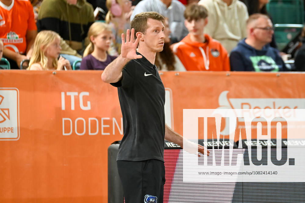 Skyler Bowlin, Bakken Bears; Coach RASTA Vechta vs. Bakken Bears, Exhibition Game, 2026–2027 Season, September 5, 2026; RASTA Vechta vs. Bakken Bears, Exhibition Game, 2026–2027 Season, September 5, 2026, Vechta