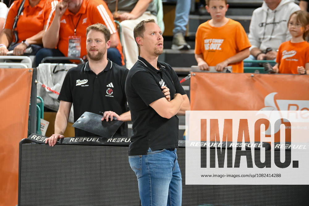 Christian Held, RASTA Vechta; Coach dissatisfied; RASTA Vechta vs. Bakken Bears, exhibition game, 2026–2027 season, September 5, 2026, RASTA Vechta vs. Bakken Bears, Exhibition Game, 2026–2027 Season, September 5, 2026, Vechta