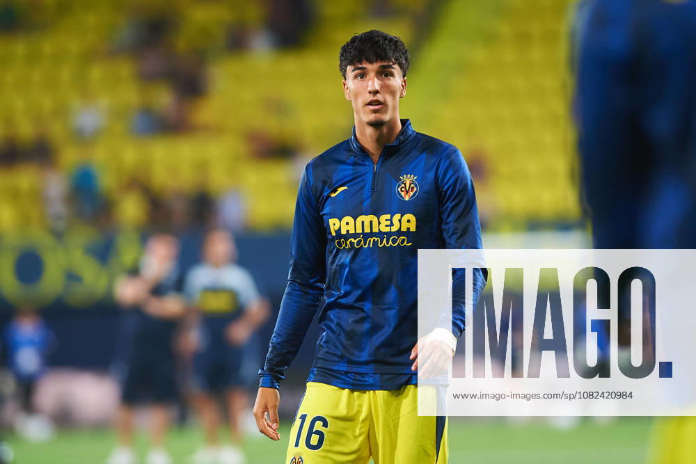Carlos Macia of Villarreal CF during the LaLiga EA Sports match between Villarreal CF and RC Deportivo at Estadio de la Cerámica on September 5, 2026, in Villarreal, Spain