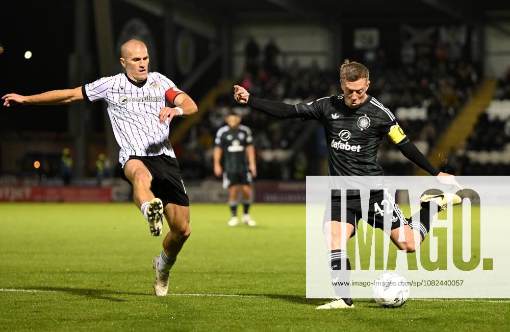 Callum McGregor of Celtic has a shot on goal. St Mirren v Celtic, William Hill Scottish Premiership, Football, The Marbill Coaches Stadium, Paisley, Scotland, UK - 05 Sep 2026Paisley The Marbill Coaches Stadium Scotland United Kingdom