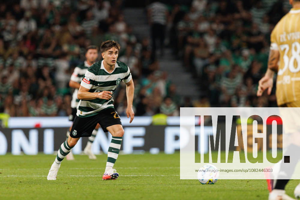 Ivan Fresneda seen during Betclic League game between teams of Sporting CP and FC Nacional in Estadio José Alvalade (Luis Loureiro Ball Raw Images) Lisboa Estadio Jose Alvalade Portugal