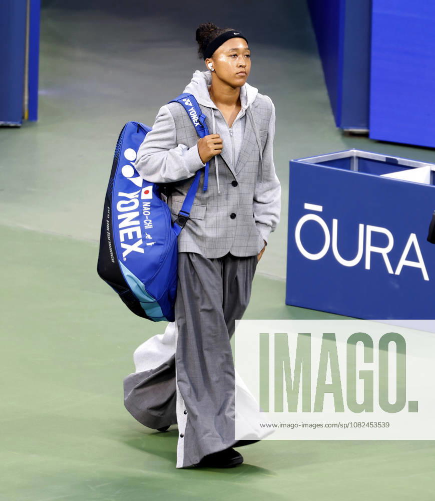 Naomi Osaka of Japan makes an entrance into Louis Armstrong Stadium before defeating Elise.Mertens of Belgium in the 3rd round at the 2026 US Open Tennis Championship at the USTA Billie Jean King National Tennis Center in New York City on Saturday, September 5, 2026. Jovic defeated Eala in 3 sets. NYP20260905154 JOHNxANGELILLO