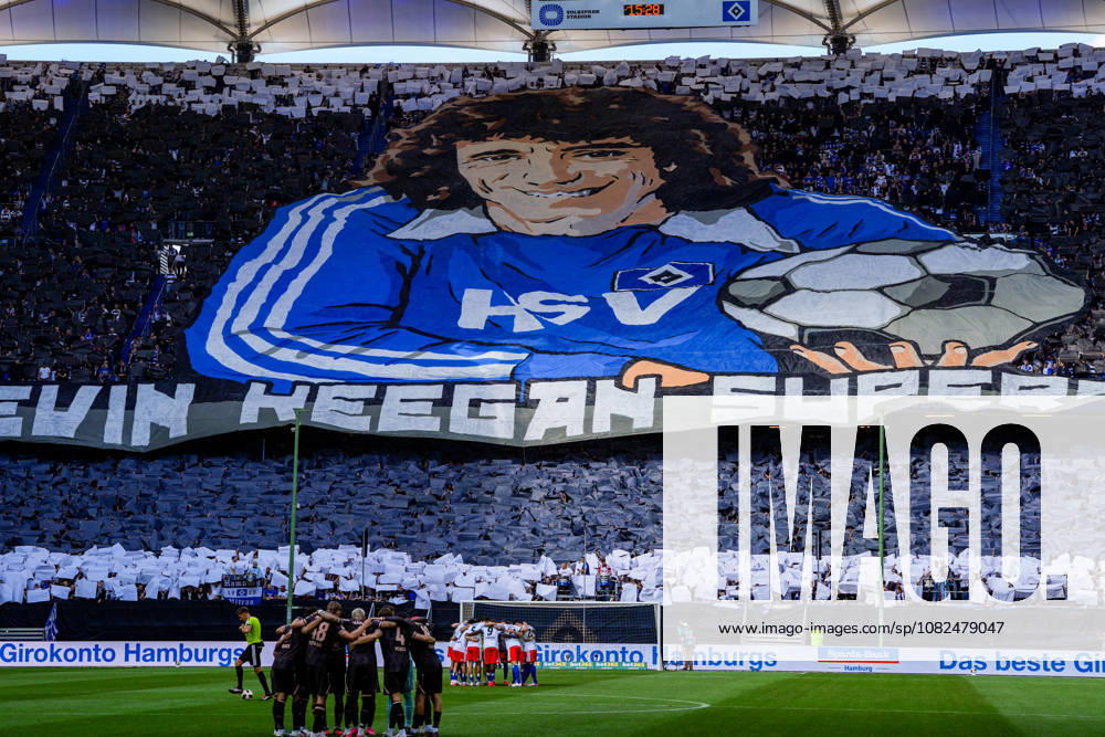 Germany Soccer Bundesliga 2026–27, Matchday 2: Hamburger SV (HSV) vs. FSV Mainz 05 at Volkspark Stadium, Hamburg—A tribute to the legendary Kevin Keegan, who passed away from cancer