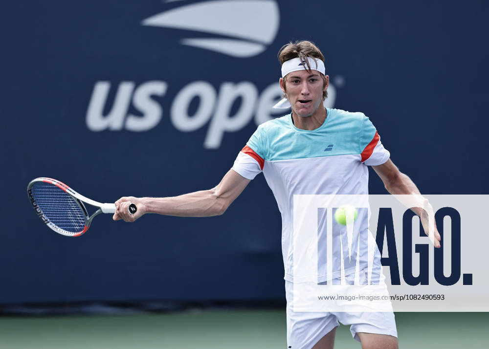 Thilo Behrmann (AUT), Boys Singles, 2026 US Open Grand Slam, Billie Jean King Tennis Center, New York, New York, USA