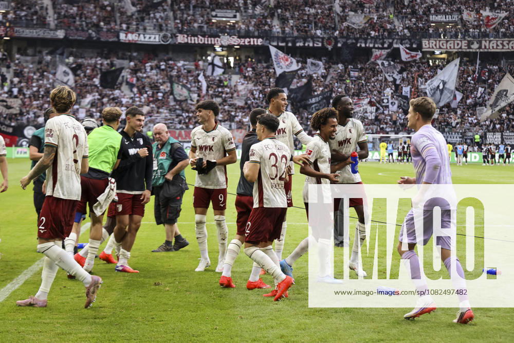 FC Augsburg after the game, Germany, soccer, Bundesliga 1, Matchday 2, 2026–2027, Eintracht Frankfurt vs. FC Augsburg, September 6, 2026, Frankfurt am Main, Deutsche Bank Park, Germany