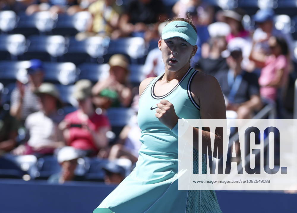 US Open tennis tournament - Day 9 Mirra Andreeva of Russia reacts during her match against Anastasia Potapova of Austria in the Women s Singles round 4 of the US Open Tennis Championships at the USTA Billie Jean King National Tennis Center in Flushing Meadows, New York, USA, 07 September 2026. The 2026 US Open tournament runs from 23 August through 13 September. FLUSHING MEADOWS NEW YORK United States